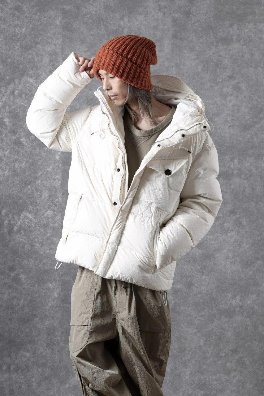 Ten c SURVIVAL DOWN JACKET / GARMENT DYED (WHITE) - Image 38