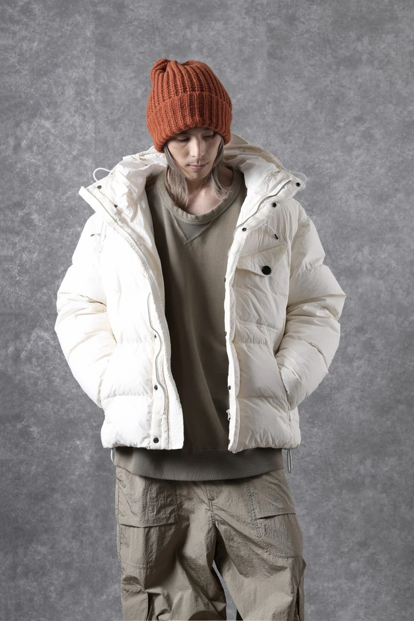 Ten c SURVIVAL DOWN JACKET / GARMENT DYED (WHITE) - Image 39