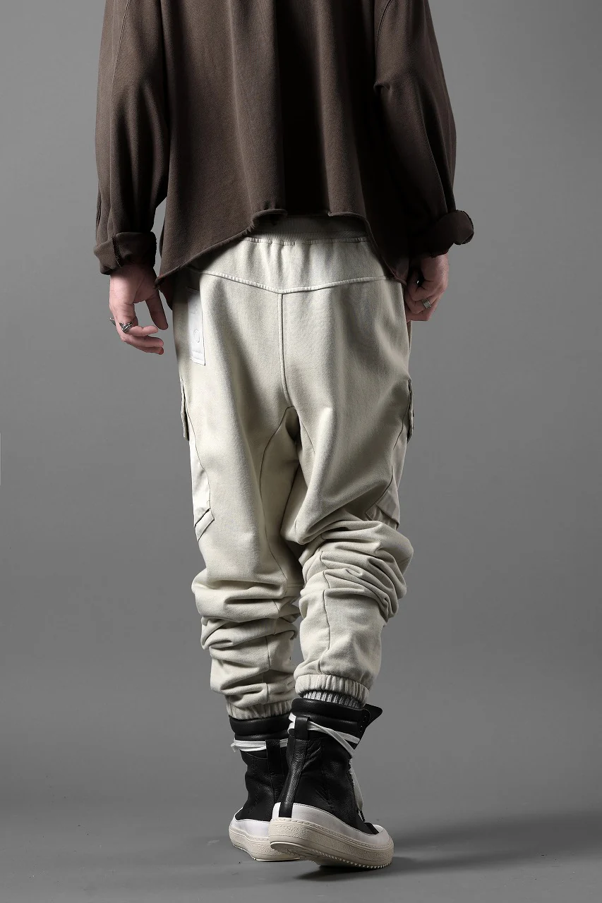 Ten c SWEAT PANTS / GARMENT DYED DIRECT FIXED DIAGONAL FLEECE + OJJ 11oz (BEIGE) - Image 25