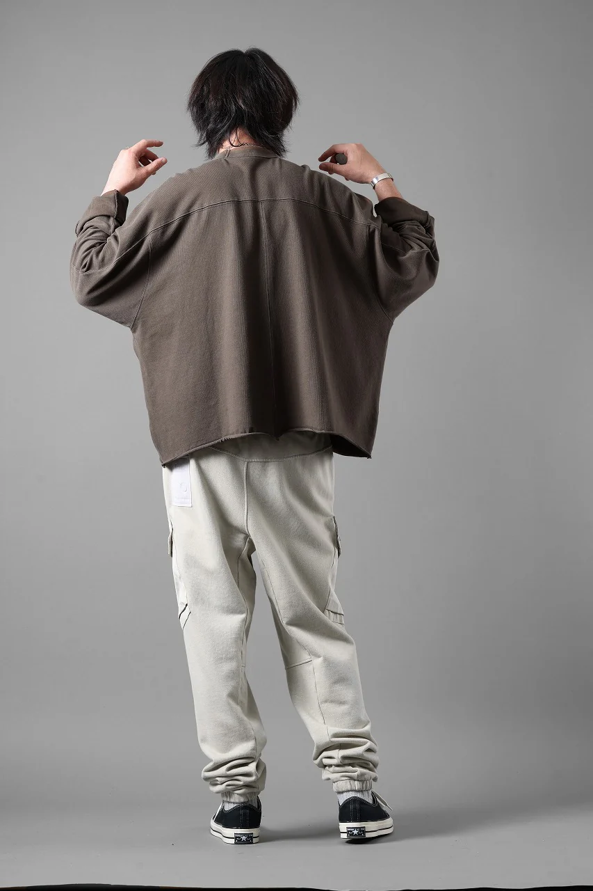 Ten c SWEAT PANTS / GARMENT DYED DIRECT FIXED DIAGONAL FLEECE + OJJ 11oz (BEIGE) - Image 31