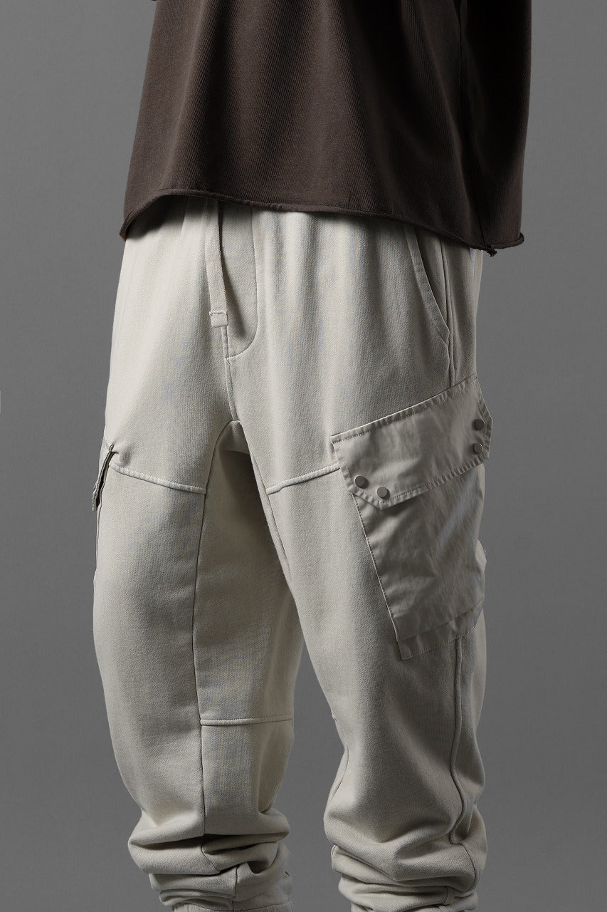 Ten c SWEAT PANTS / GARMENT DYED DIRECT FIXED DIAGONAL FLEECE + OJJ 11oz (BEIGE) - Image 34