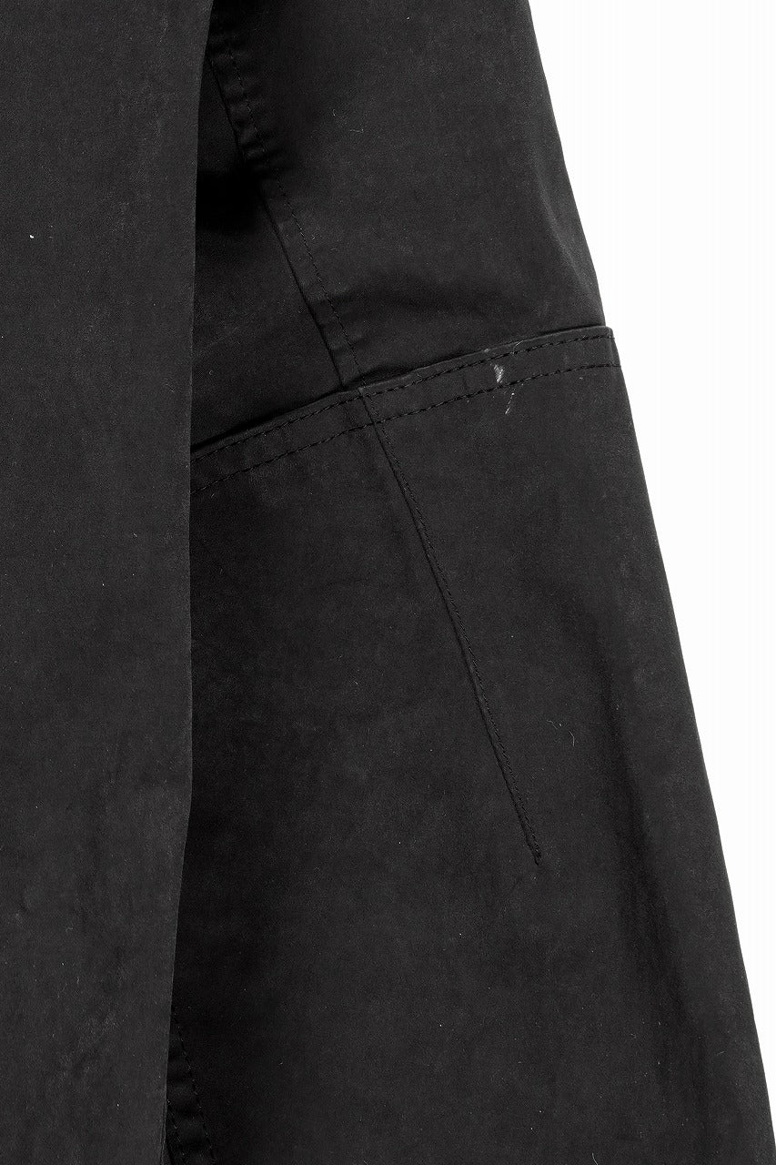 Ten c TEMPEST ANORAK JACKET / GARMENT DYED OJJ (NERO) - Image 17