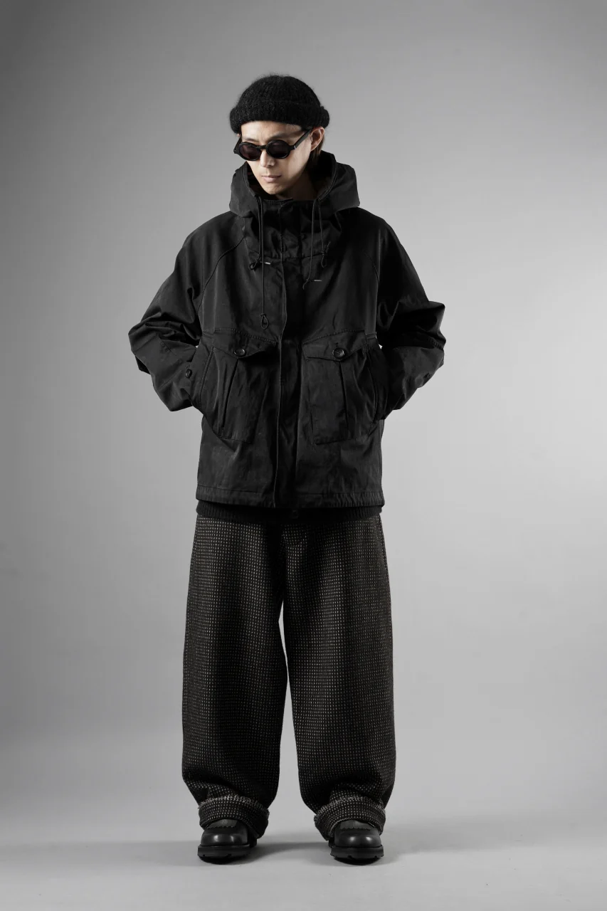 Ten c TEMPEST ANORAK JACKET / GARMENT DYED OJJ (NERO) - Image 29