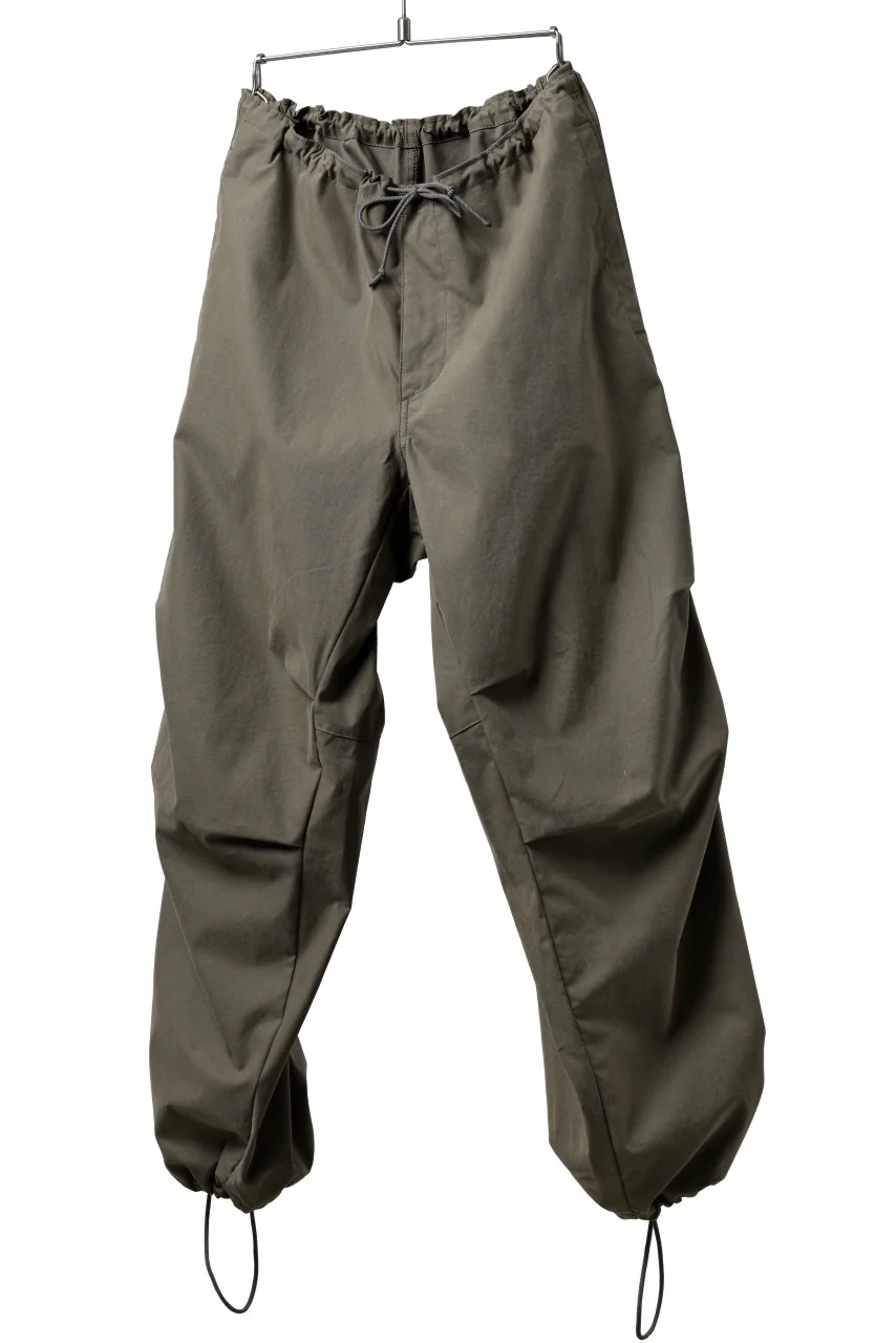 Ten c WIDE TROUSERS / GARMENT DYED (ASH GRAY) - Image 15