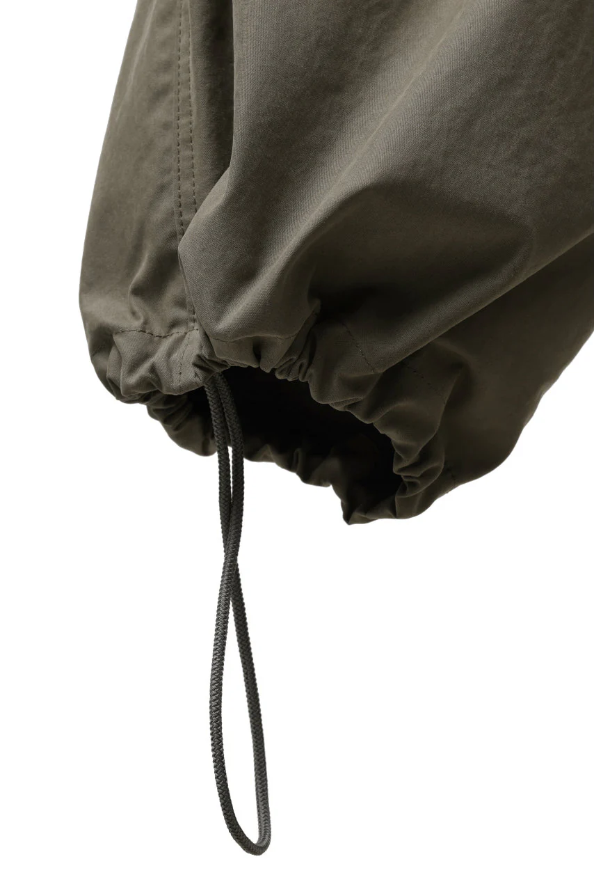 Ten c WIDE TROUSERS / GARMENT DYED (ASH GRAY) - Image 19