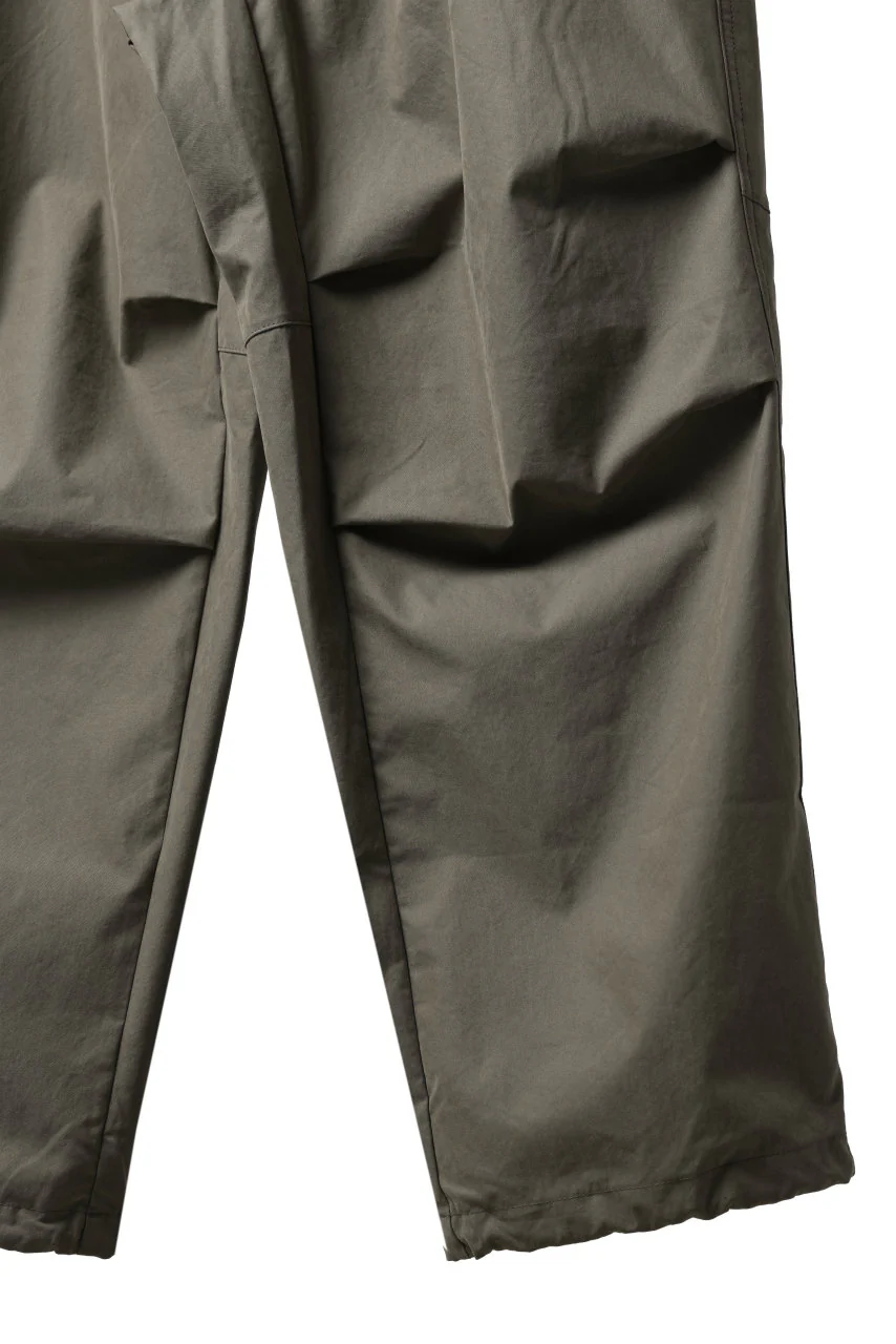 Ten c WIDE TROUSERS / GARMENT DYED (ASH GRAY) - Image 26