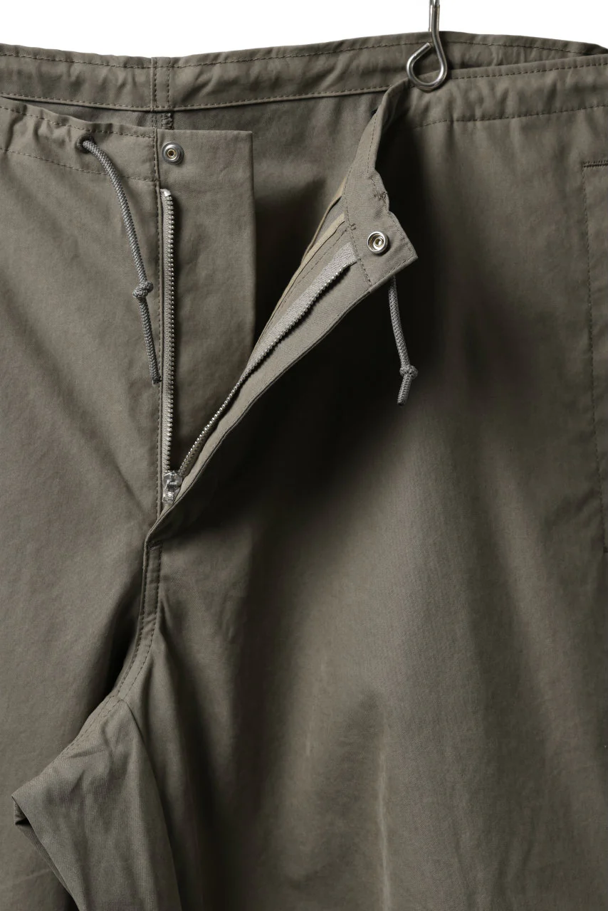 Ten c WIDE TROUSERS / GARMENT DYED (ASH GRAY) - Image 27