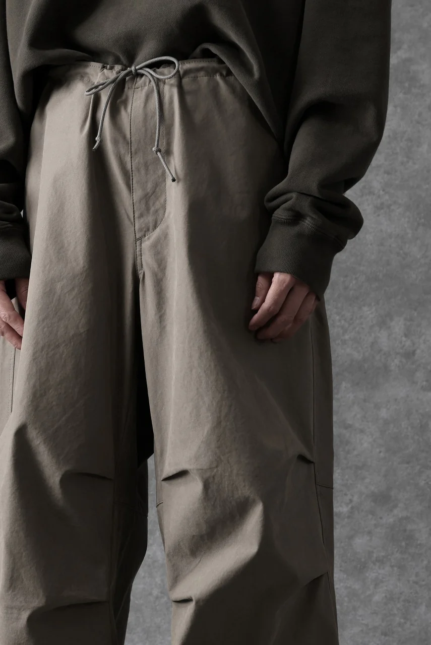 Ten c WIDE TROUSERS / GARMENT DYED (ASH GRAY) - Image 36