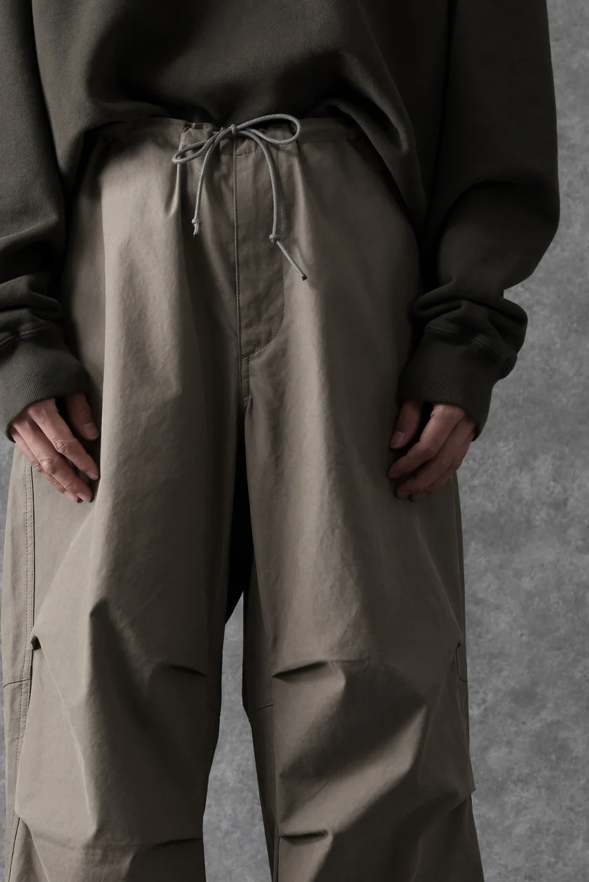 Ten c WIDE TROUSERS / GARMENT DYED (ASH GRAY) - Image 37