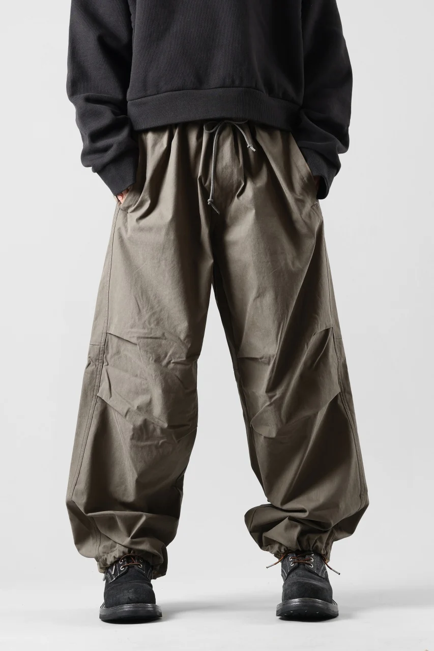 Ten c WIDE TROUSERS / GARMENT DYED (ASH GRAY) - Image 41