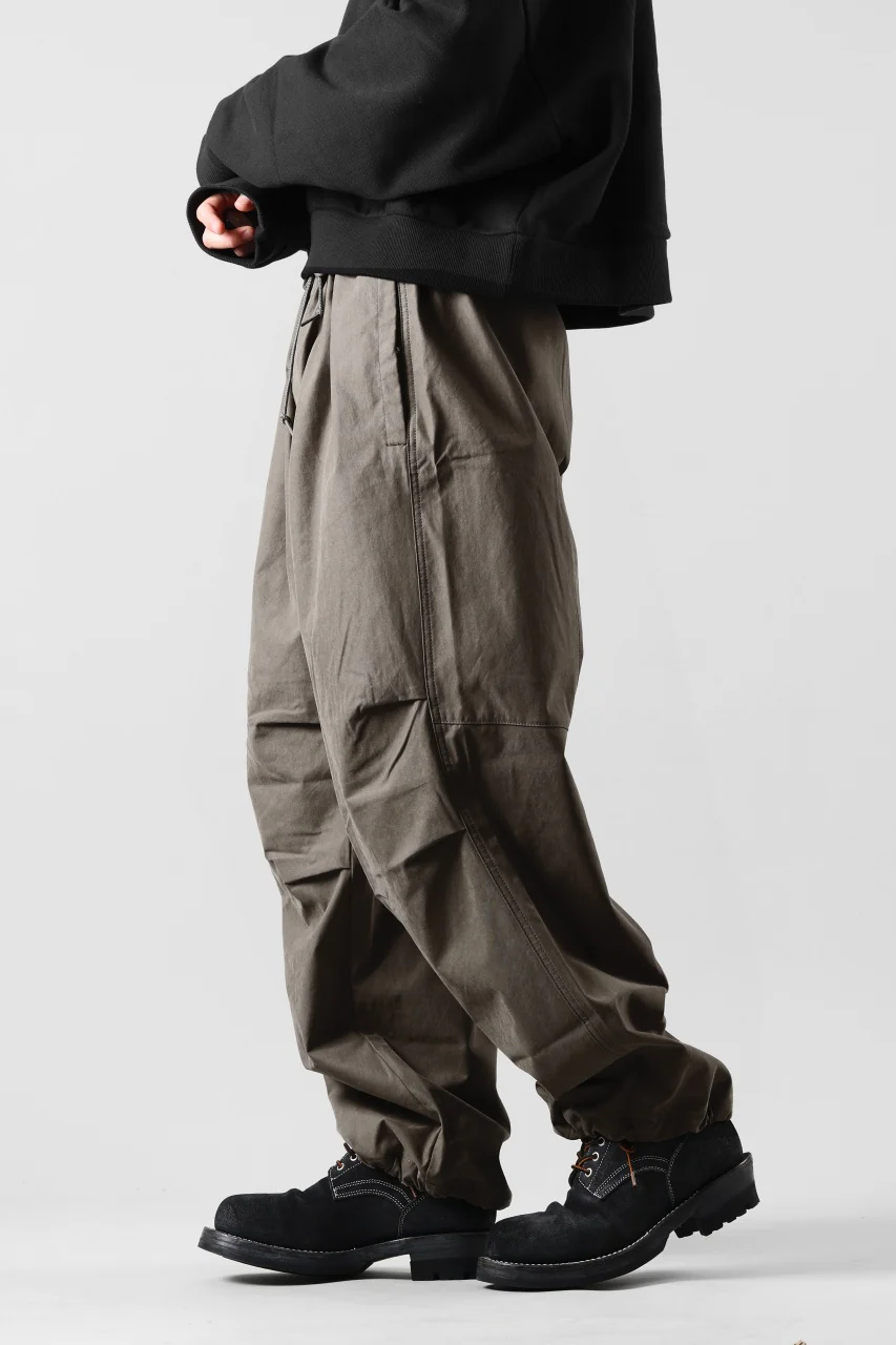 Ten c WIDE TROUSERS / GARMENT DYED (ASH GRAY) - Image 42