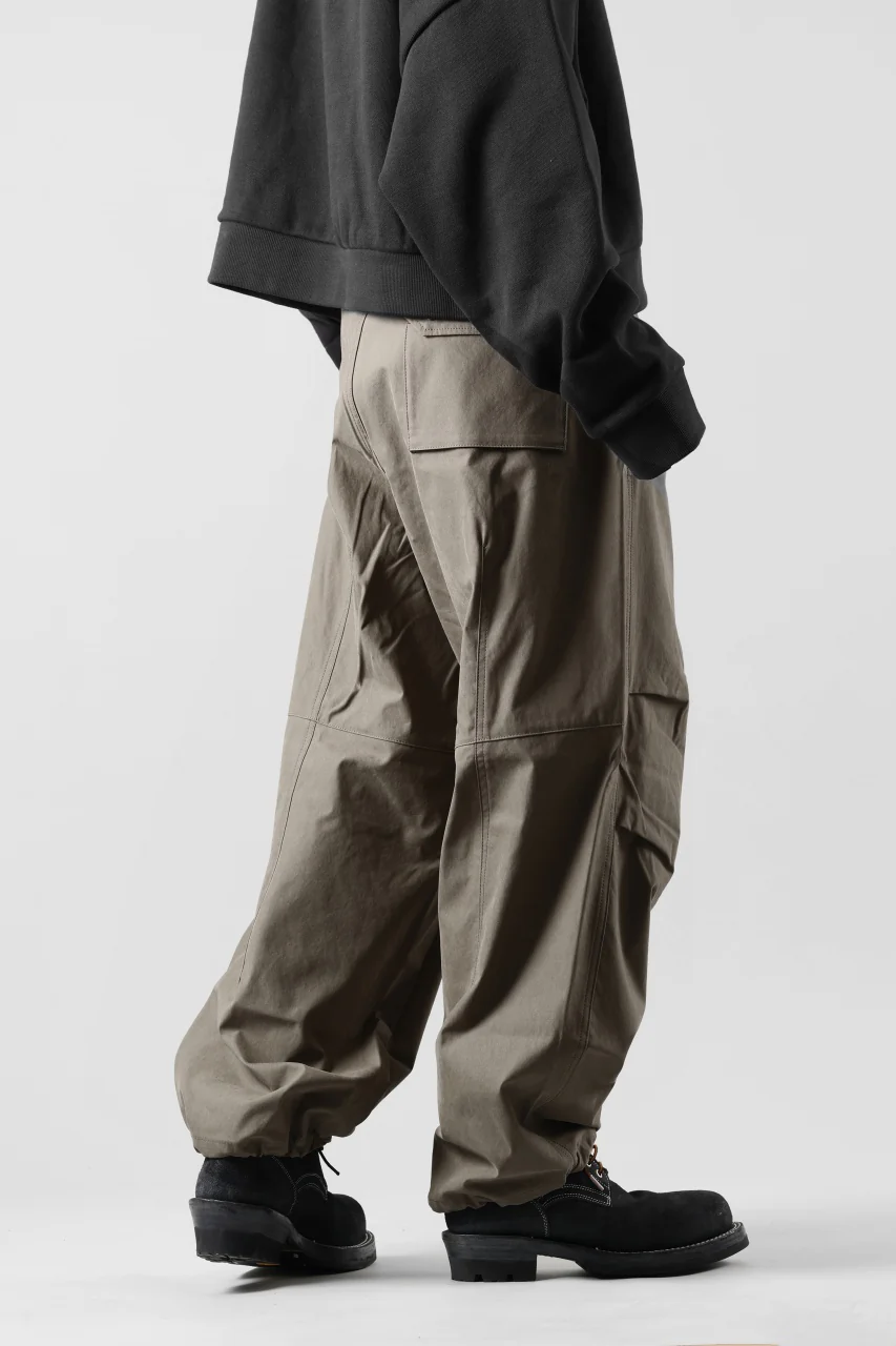 Ten c WIDE TROUSERS / GARMENT DYED (ASH GRAY) - Image 44