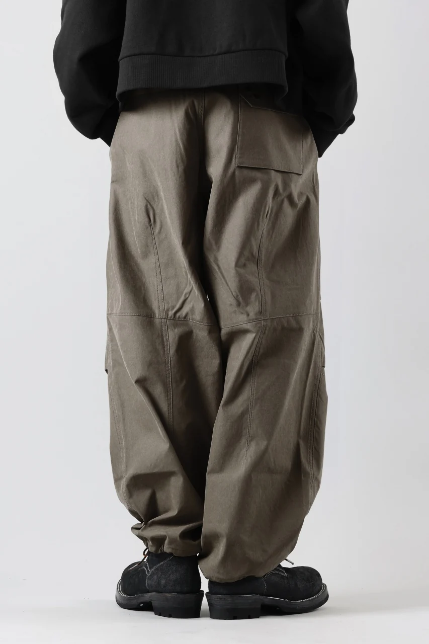 Ten c WIDE TROUSERS / GARMENT DYED (ASH GRAY) - Image 46