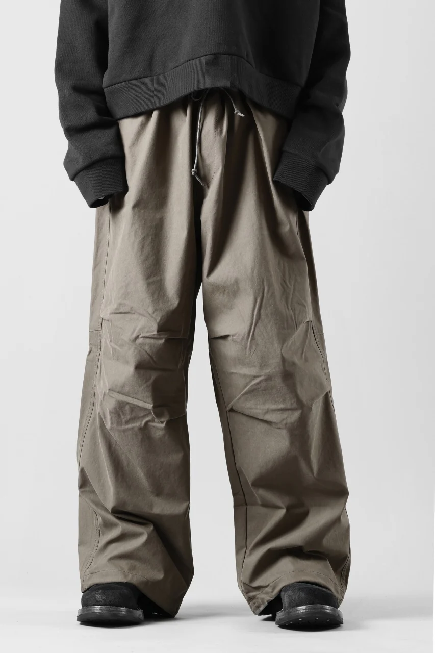 Ten c WIDE TROUSERS / GARMENT DYED (ASH GRAY) - Image 47