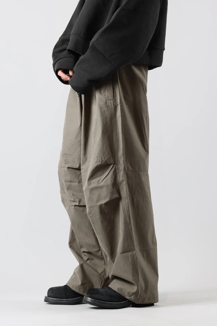 Ten c WIDE TROUSERS / GARMENT DYED (ASH GRAY) - Image 48