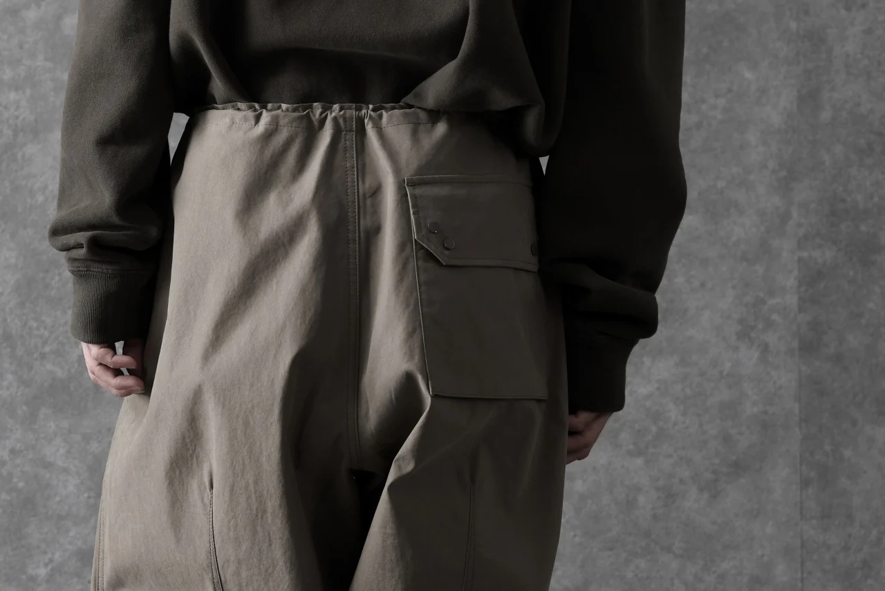 Ten c WIDE TROUSERS / GARMENT DYED (ASH GRAY) - Image 52