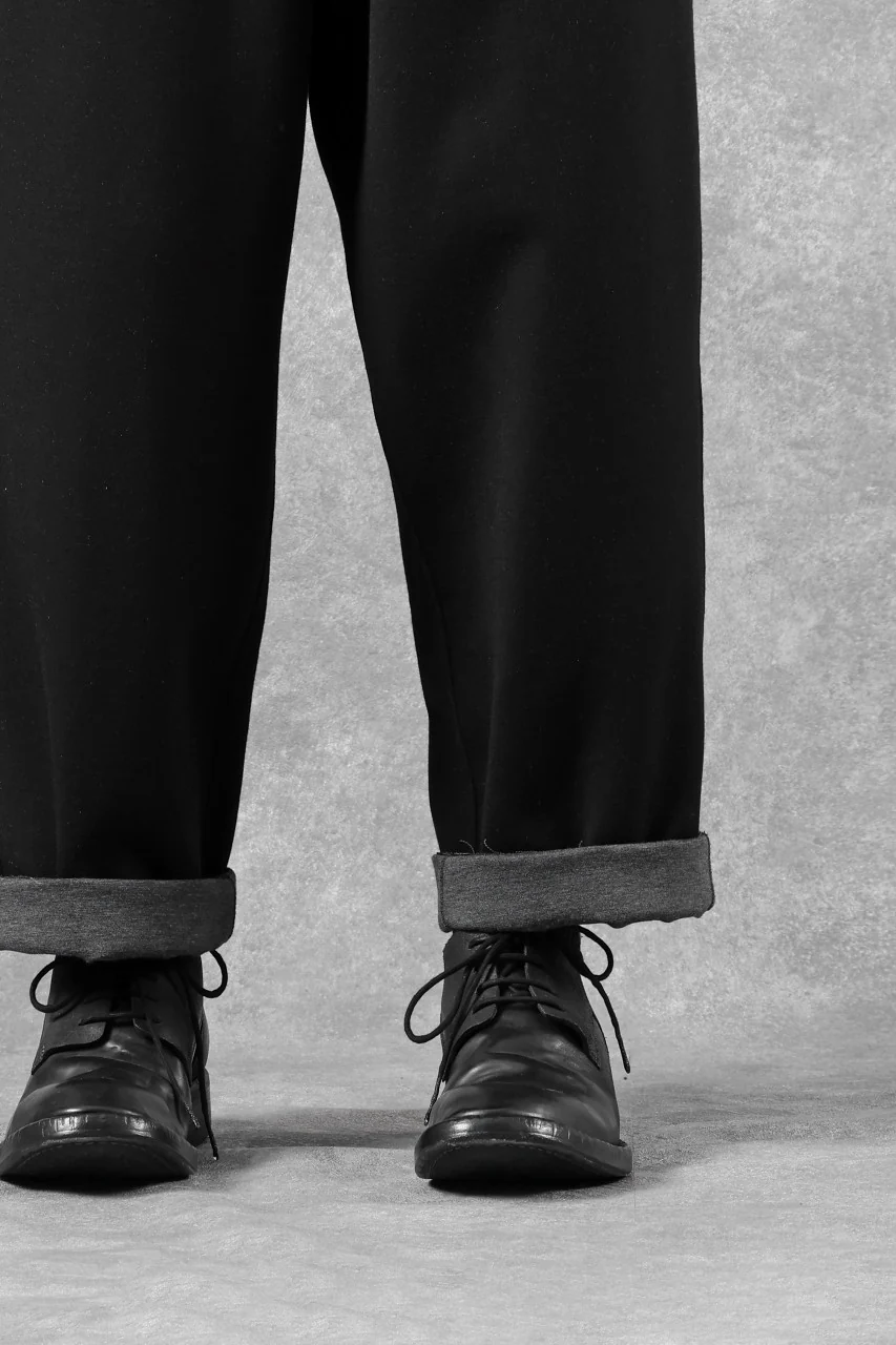 TARO HORIUCHI / th products Double Side Easy Pants / Soft Stretch Double Jersey (black) - Image 17