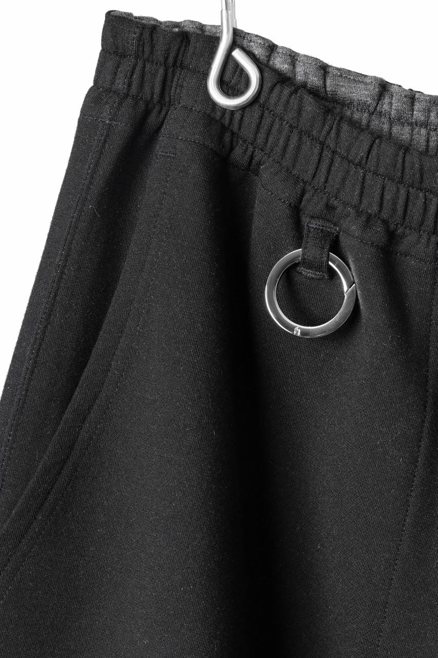 TARO HORIUCHI / th products Double Side Easy Pants / Soft Stretch Double Jersey (black) - Image 4