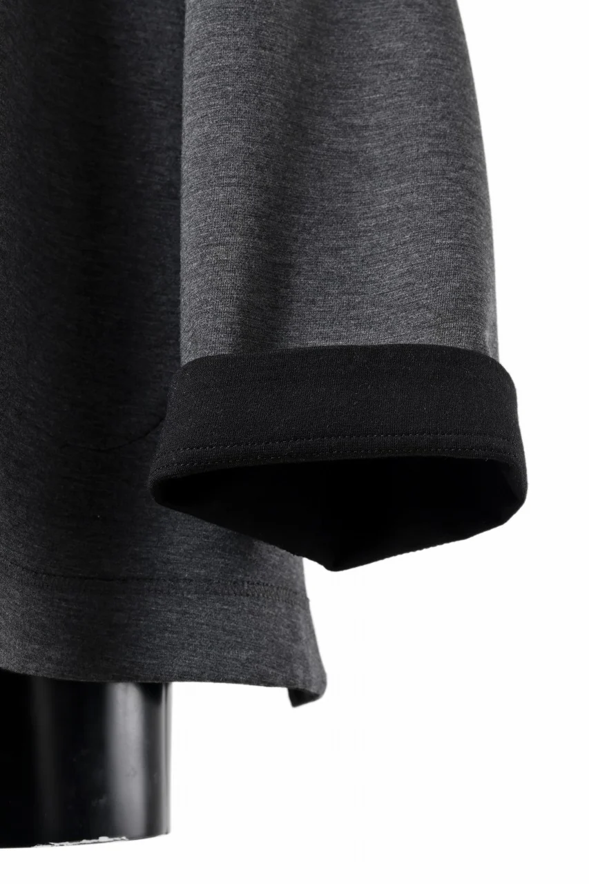 TARO HORIUCHI / th products Double Side Jacket / Soft Stretch Double Jersey (black) - Image 17