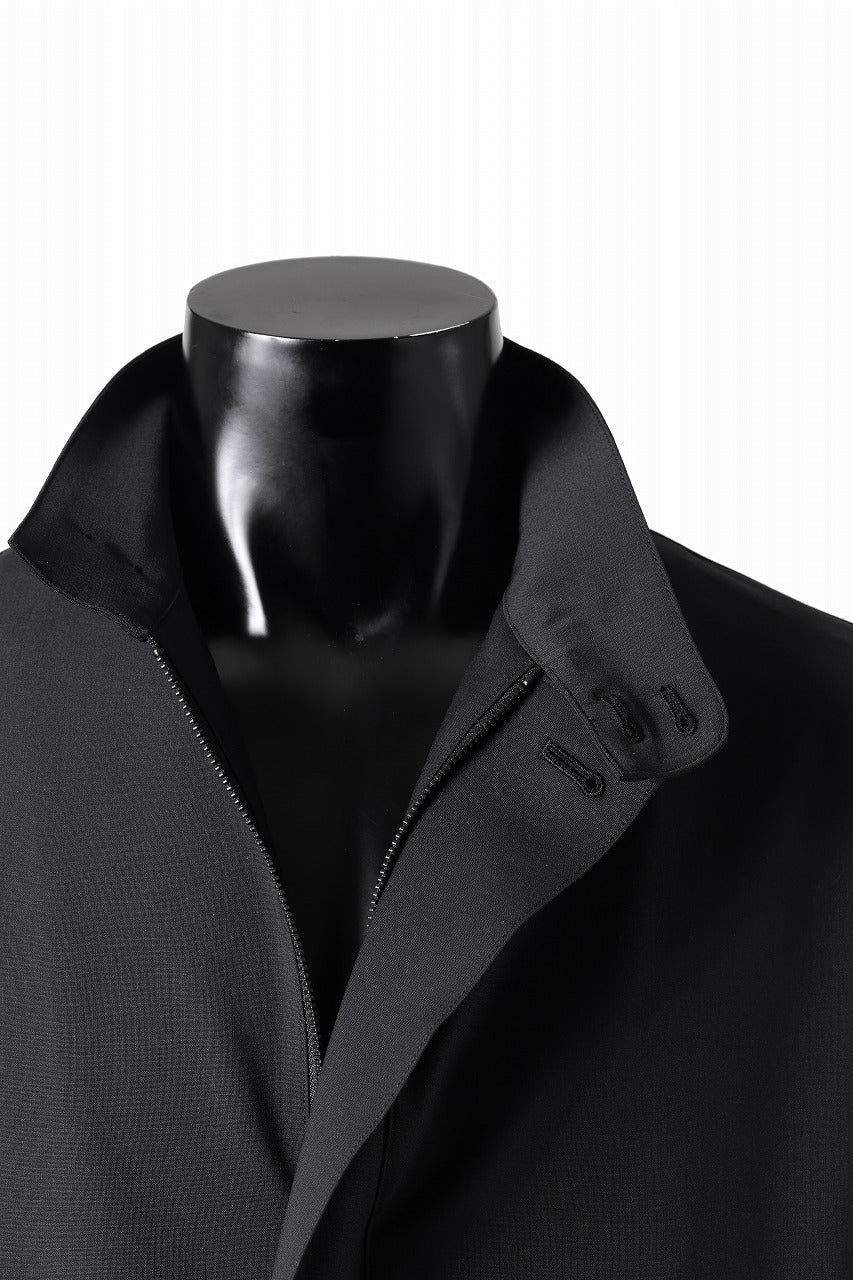 TARO HORIUCHI / th products Harrington Jacket / 2 way stretch w/p tropical (black) - Image 20