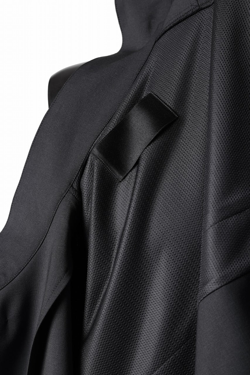TARO HORIUCHI / th products Harrington Jacket / 2 way stretch w/p tropical (black) - Image 21