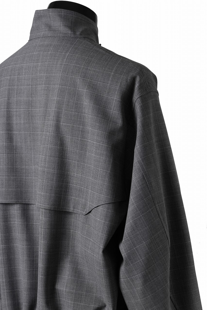 TARO HORIUCHI / th products Harrington Jacket / 2 way stretch w/p tropical (check) - Image 21
