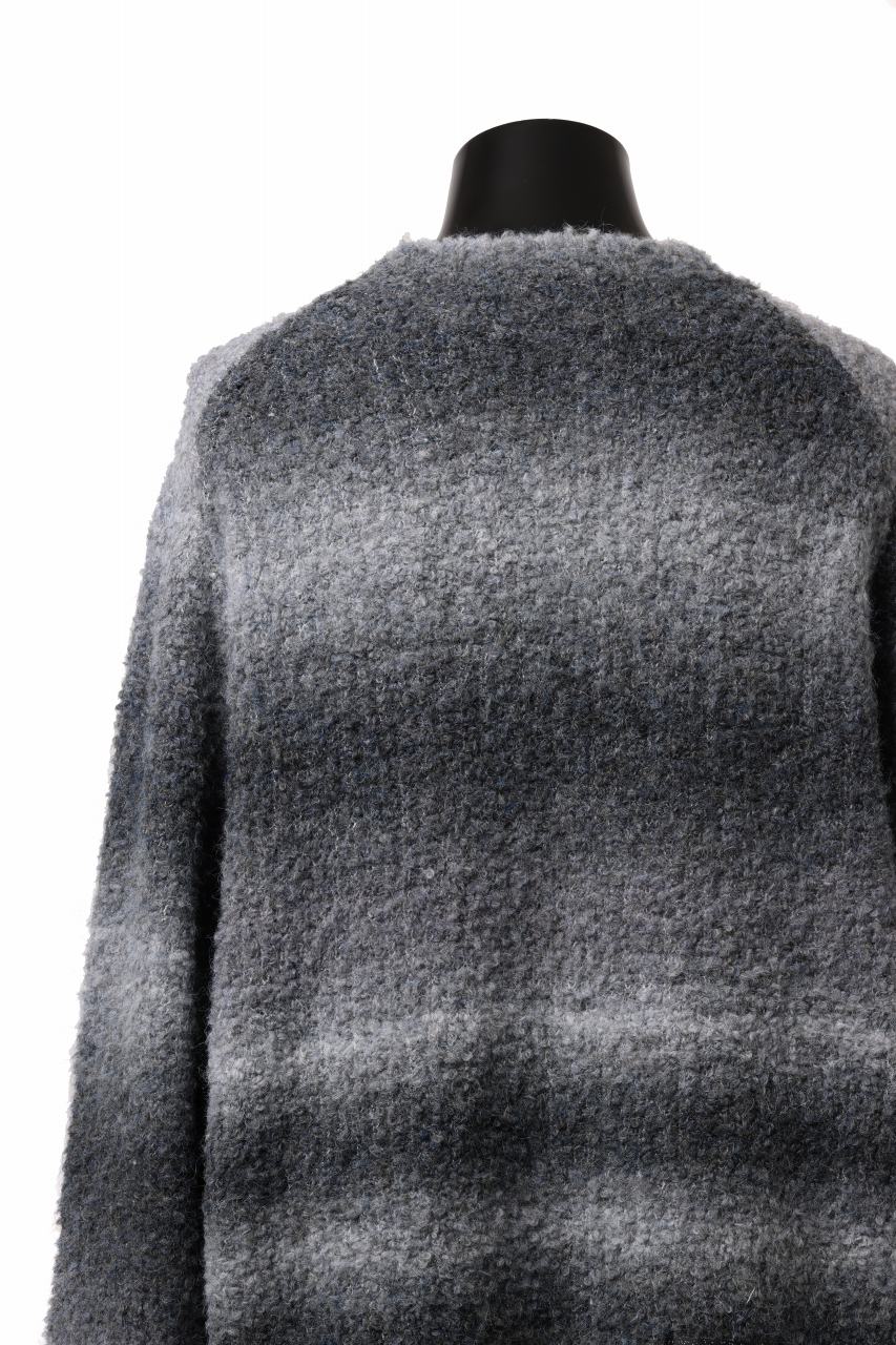 TARO HORIUCHI / th products Inflated Oversized Crew / 1/4.5 kasuri loop knit (mono) - Image 19