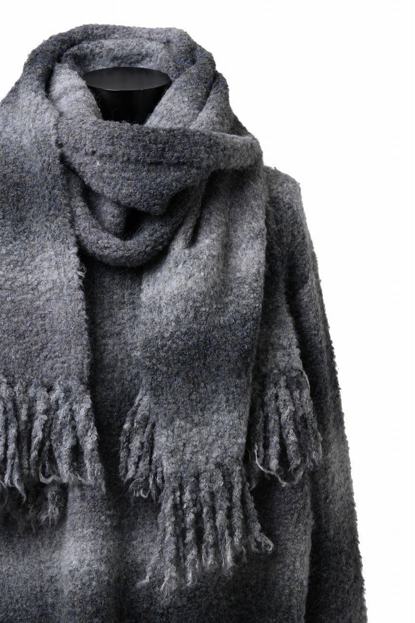 TARO HORIUCHI / th products Inflated Oversized Crew / 1/4.5 kasuri loop knit (mono) - Image 21