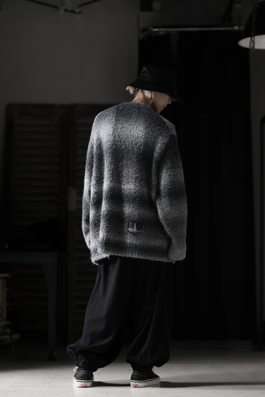 TARO HORIUCHI / th products Inflated Oversized Crew / 1/4.5 kasuri loop knit (mono) - Image 31