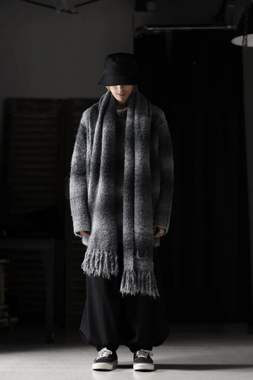 TARO HORIUCHI / th products Inflated Oversized Crew / 1/4.5 kasuri loop knit (mono) - Image 32