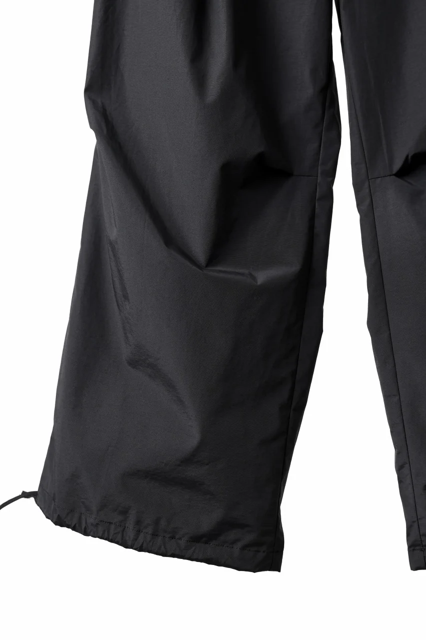 TARO HORIUCHI / th products Koons / Baloon Pants / Cotton Nylon Typewriter (black) - Image 12