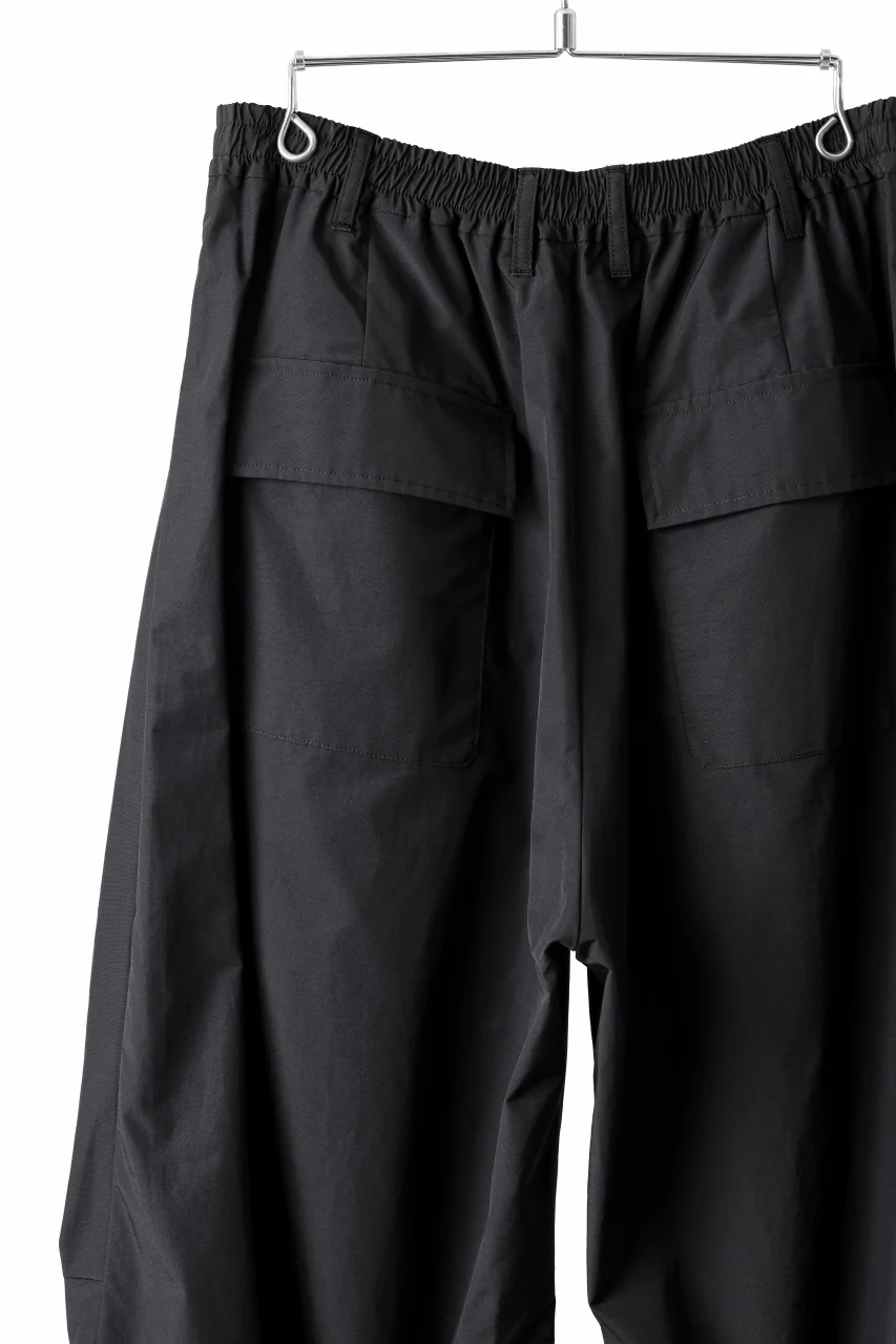 TARO HORIUCHI / th products Koons / Baloon Pants / Cotton Nylon Typewriter (black) - Image 15