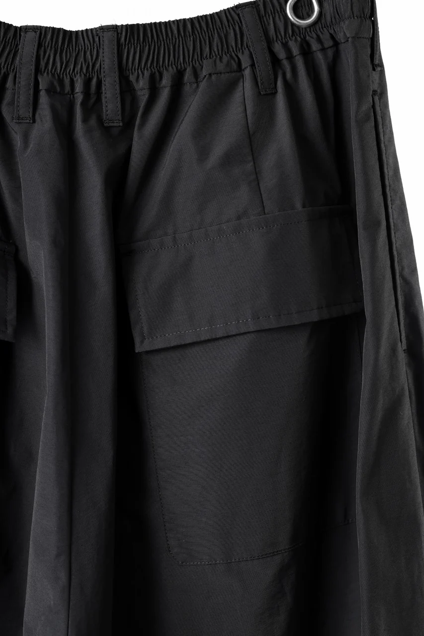 TARO HORIUCHI / th products Koons / Baloon Pants / Cotton Nylon Typewriter (black) - Image 16