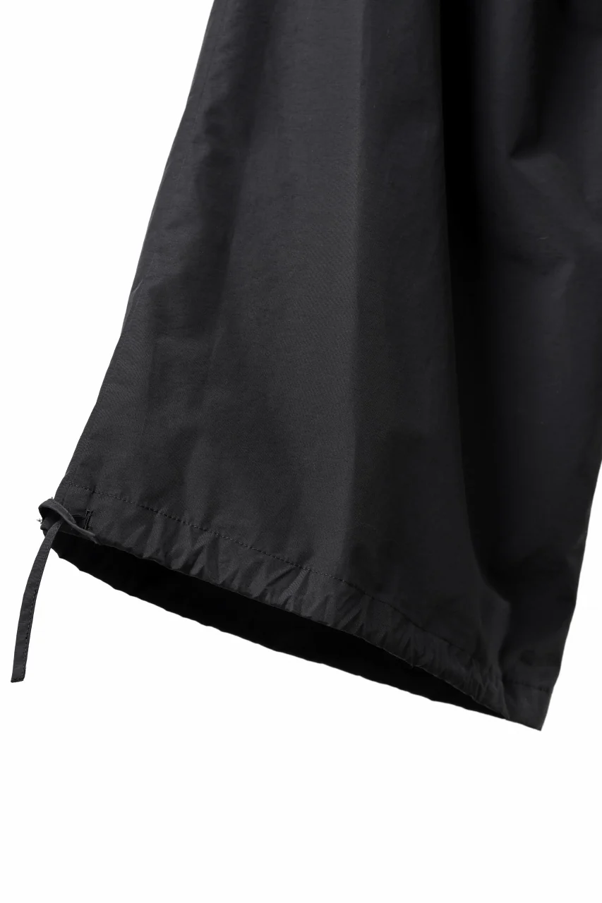 TARO HORIUCHI / th products Koons / Baloon Pants / Cotton Nylon Typewriter (black) - Image 17