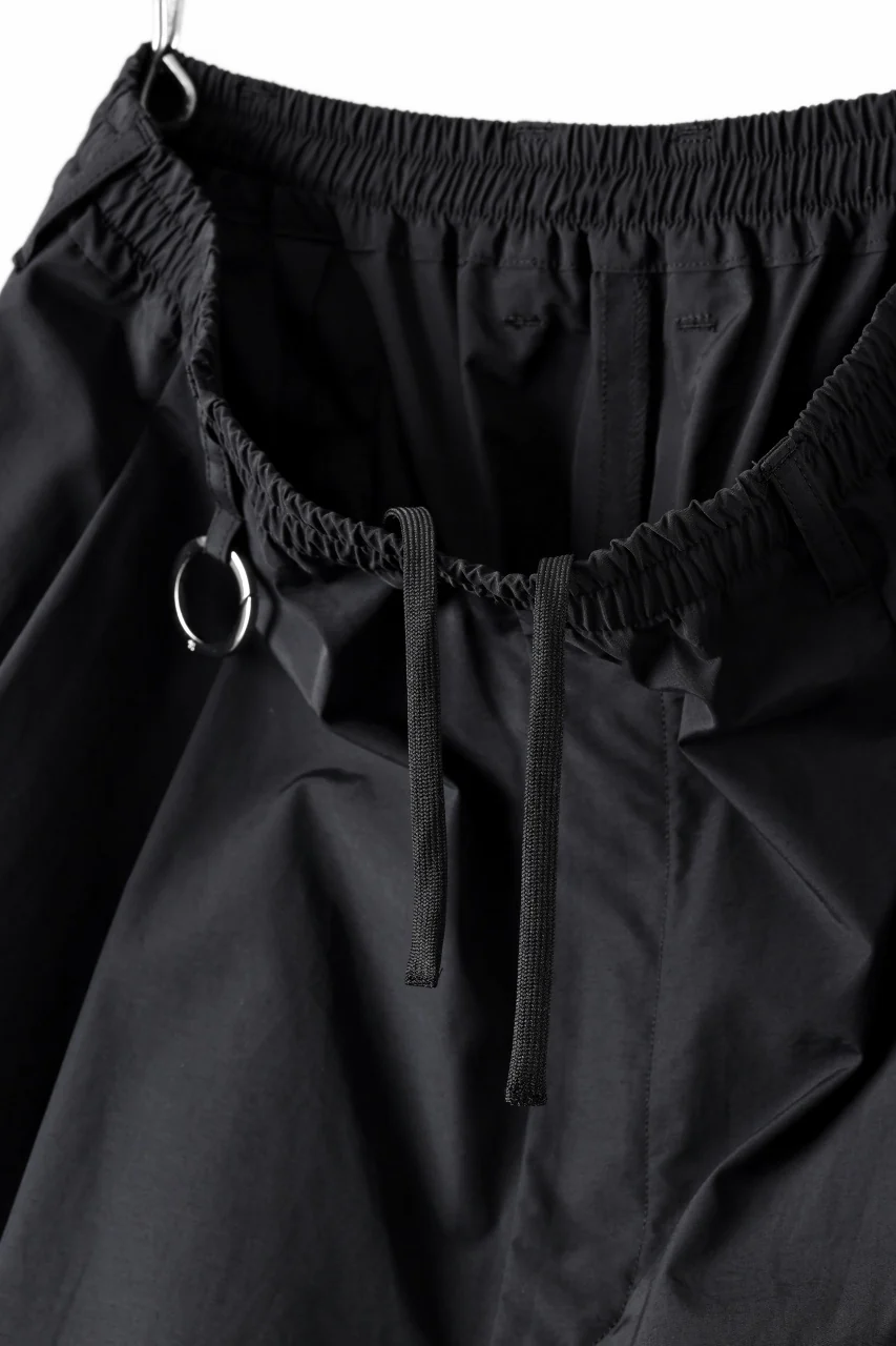 TARO HORIUCHI / th products Koons / Baloon Pants / Cotton Nylon Typewriter (black) - Image 18