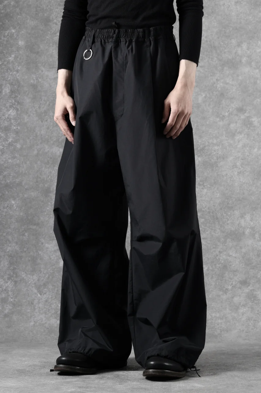 TARO HORIUCHI / th products Koons / Baloon Pants / Cotton Nylon Typewriter (black) - Image 22