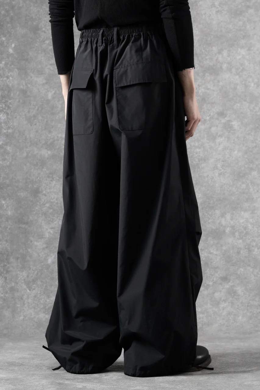 TARO HORIUCHI / th products Koons / Baloon Pants / Cotton Nylon Typewriter (black) - Image 23