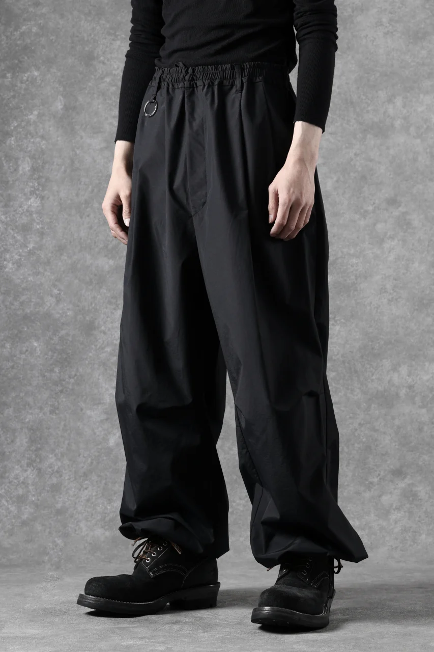 TARO HORIUCHI / th products Koons / Baloon Pants / Cotton Nylon Typewriter (black) - Image 24