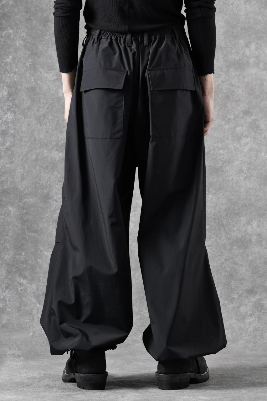 TARO HORIUCHI / th products Koons / Baloon Pants / Cotton Nylon Typewriter (black) - Image 25