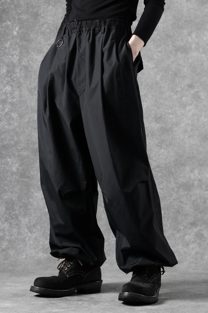 TARO HORIUCHI / th products Koons / Baloon Pants / Cotton Nylon Typewriter (black) - Image 26