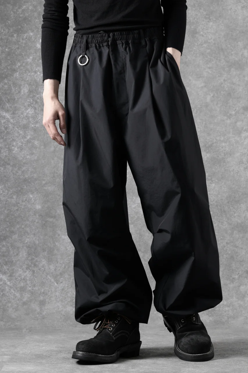 TARO HORIUCHI / th products Koons / Baloon Pants / Cotton Nylon Typewriter (black) - Image 27