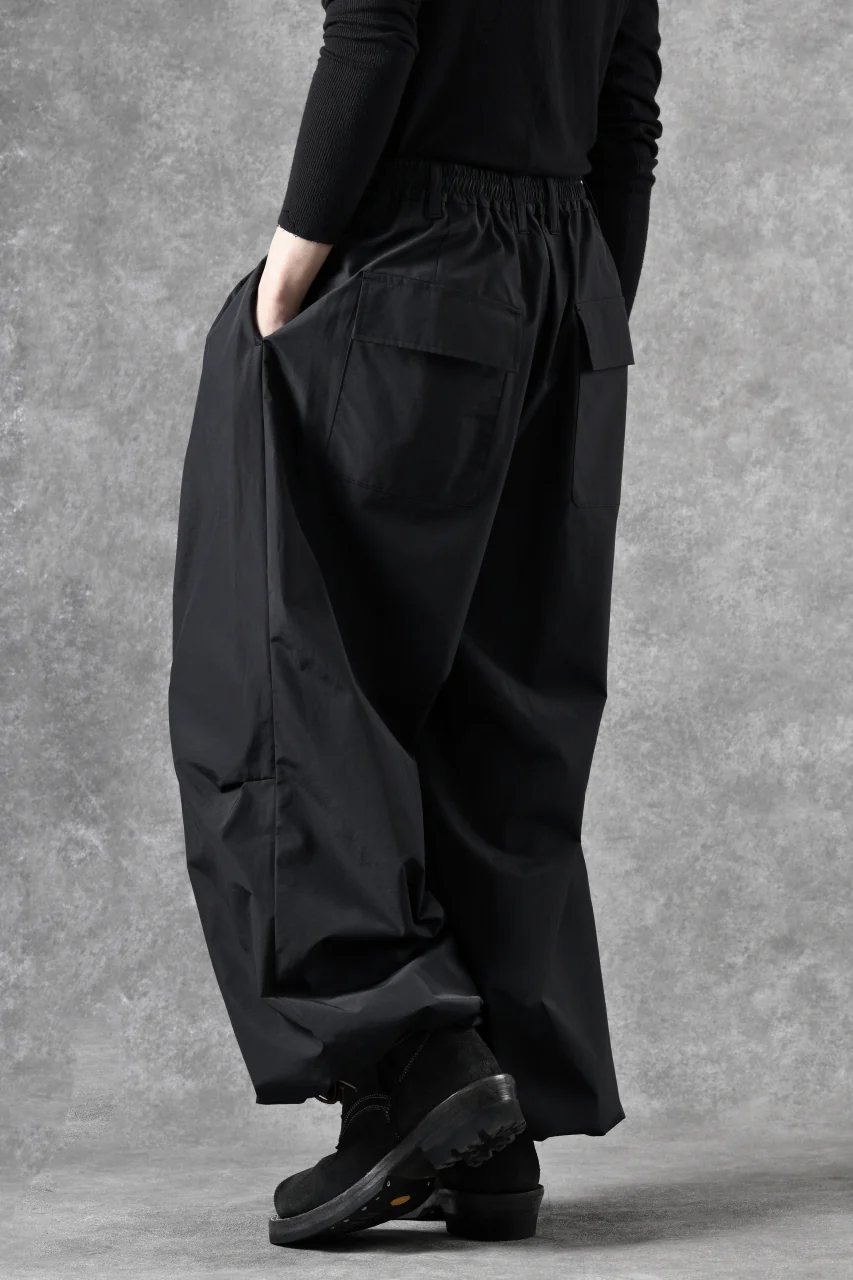 TARO HORIUCHI / th products Koons / Baloon Pants / Cotton Nylon Typewriter (black) - Image 28