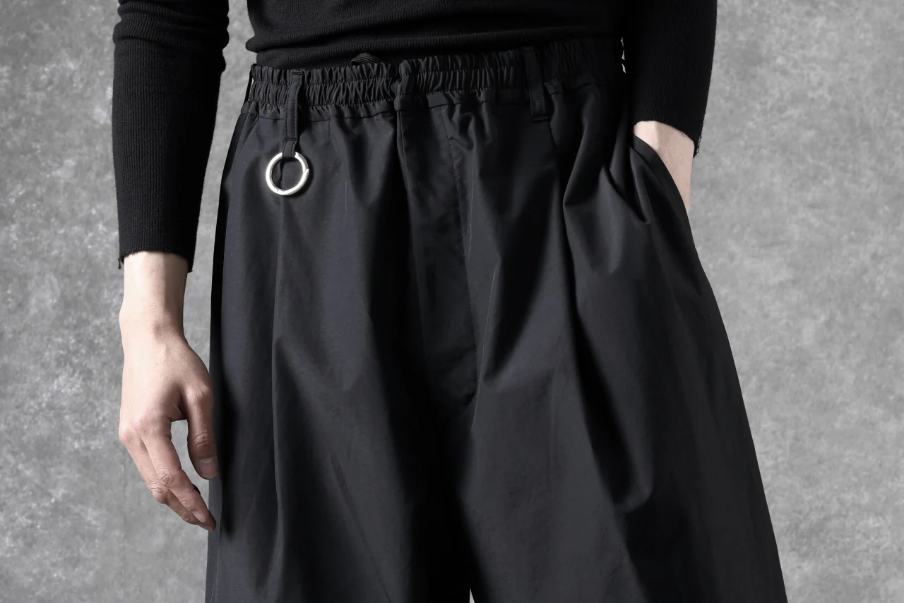 TARO HORIUCHI / th products Koons / Baloon Pants / Cotton Nylon Typewriter (black) - Image 34
