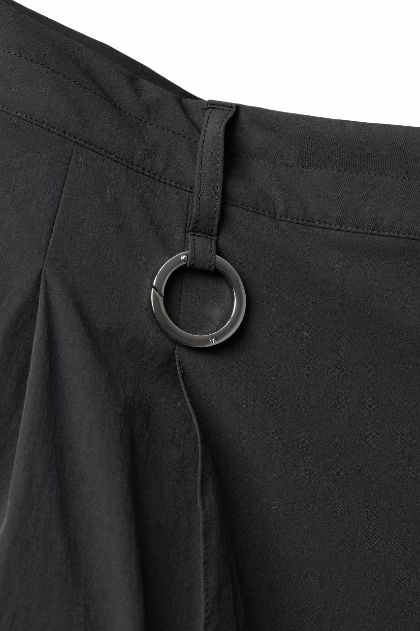 TARO HORIUCHI / th products NERDRUM / Cargo Pants / recycled nylon stretch taffeta (black) - Image 23