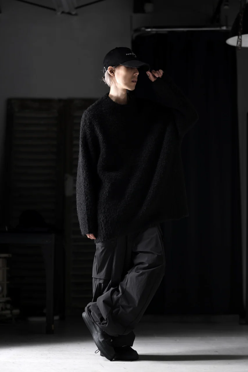 TARO HORIUCHI / th products NERDRUM / Cargo Pants / recycled nylon stretch taffeta (black) - Image 38