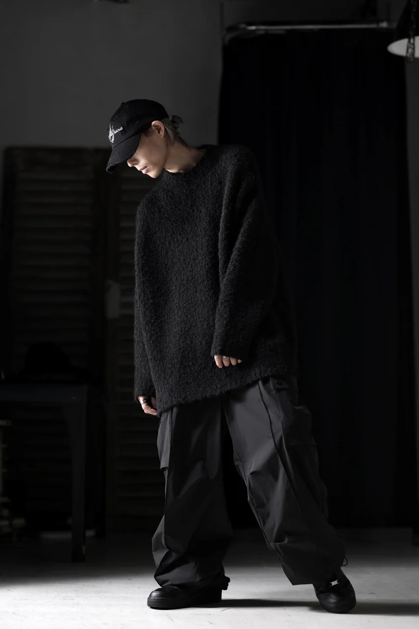 TARO HORIUCHI / th products NERDRUM / Cargo Pants / recycled nylon stretch taffeta (black) - Image 42