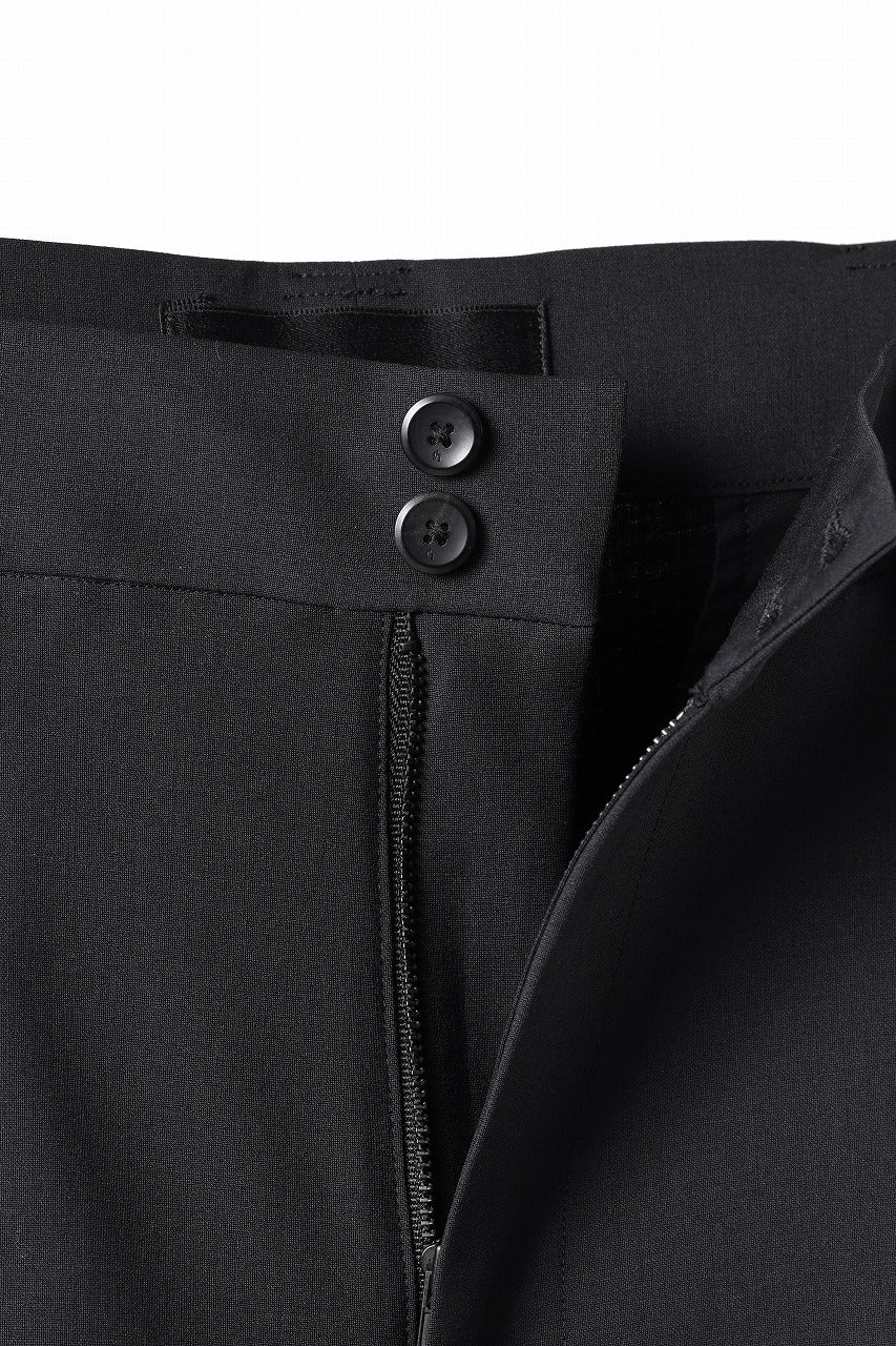 TARO HORIUCHI / th products Wide Cargo Shorts / 2 way stretch w/p tropical (black) - Image 11