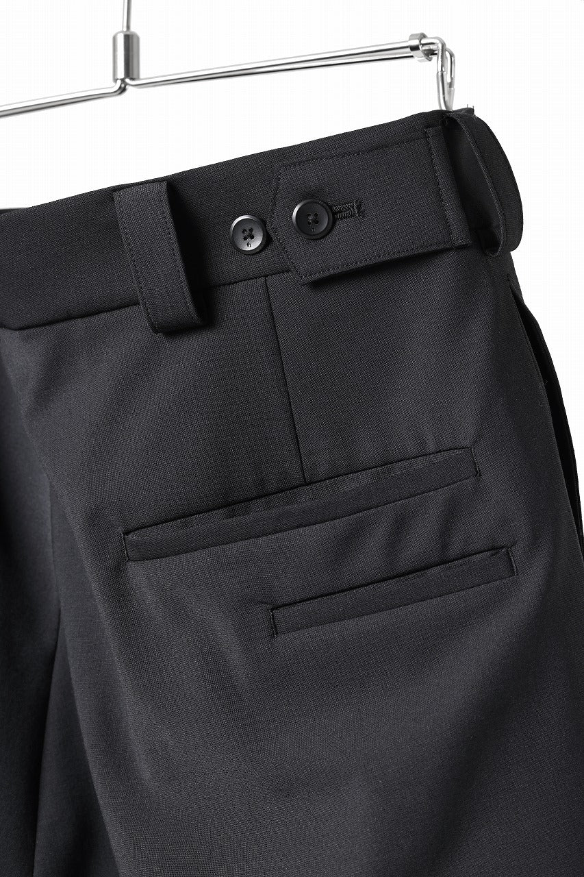 TARO HORIUCHI / th products Wide Cargo Shorts / 2 way stretch w/p tropical (black) - Image 14