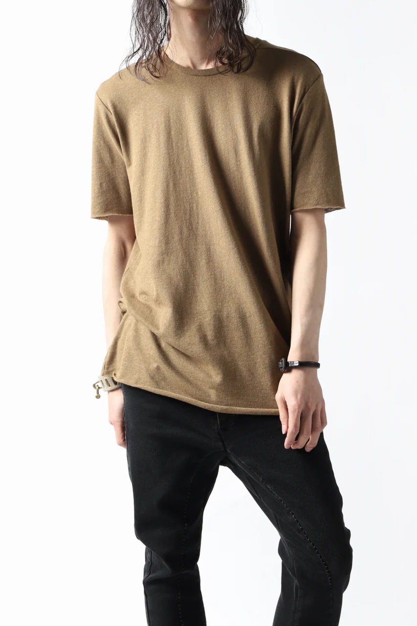 thomkrom CROSS BACK T-SHIRT (HONEY) - Image 11