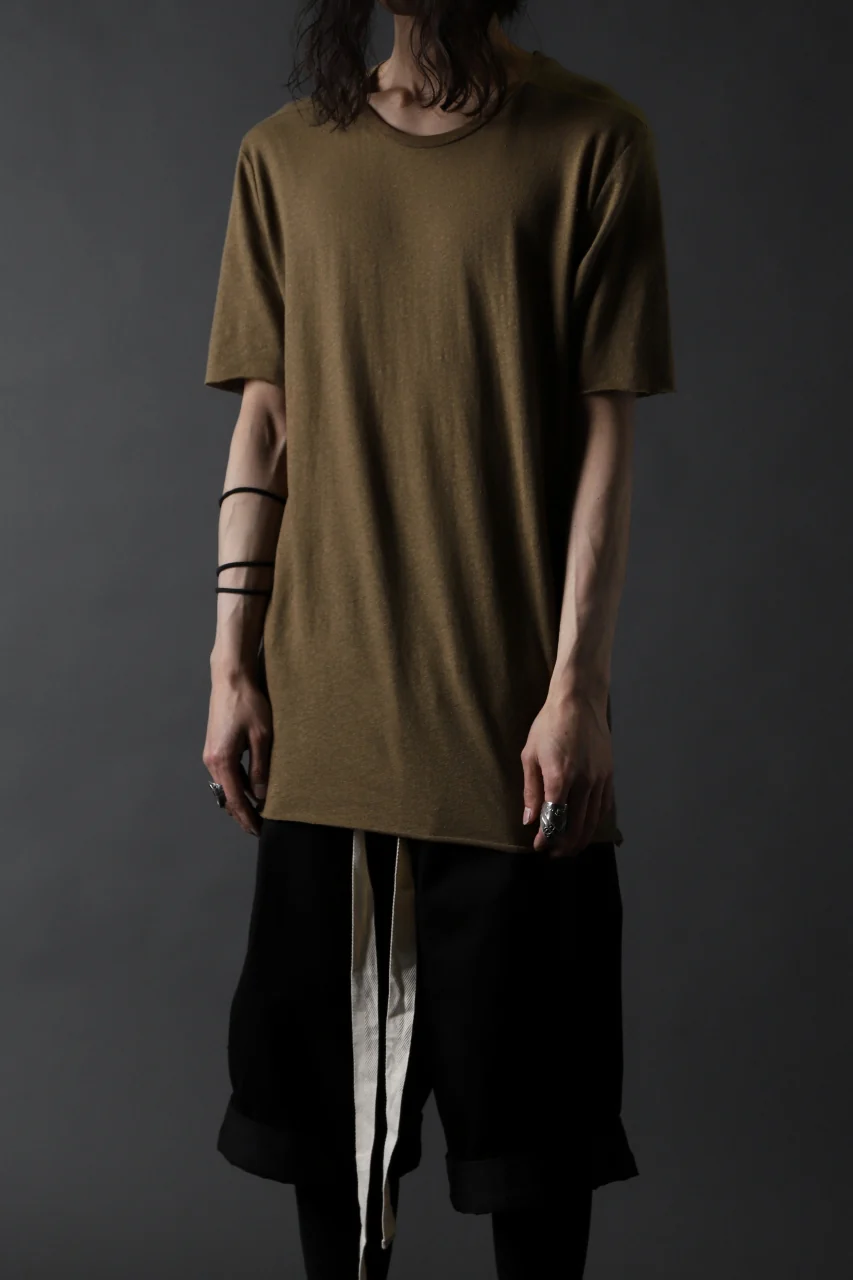 thomkrom CROSS BACK T-SHIRT (HONEY) - Image 15